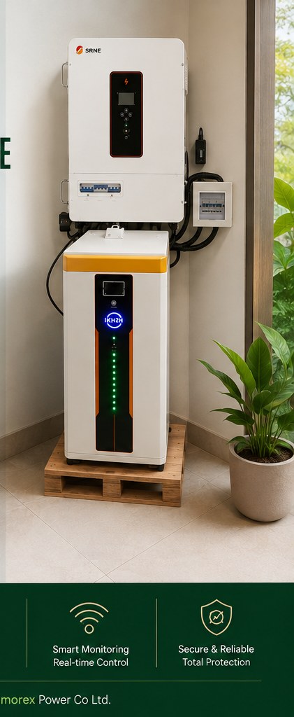 Solar and battery installation for residential and institutional use